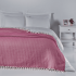 100% cotton bedspread CLASSIC FUCHSIA 200x240cm.